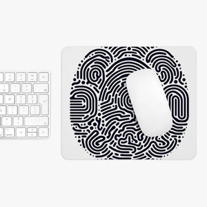 Vibrant Abstract Fingerprint Mouse Pad - Spill Resistant - Dipaliz - Pads
