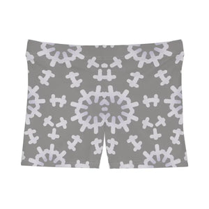 Women’s Shorts - Abstract Pattern Moisture Wicking - Dipaliz