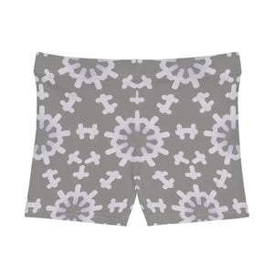 Women’s Shorts - Abstract Pattern Moisture Wicking - Dipaliz