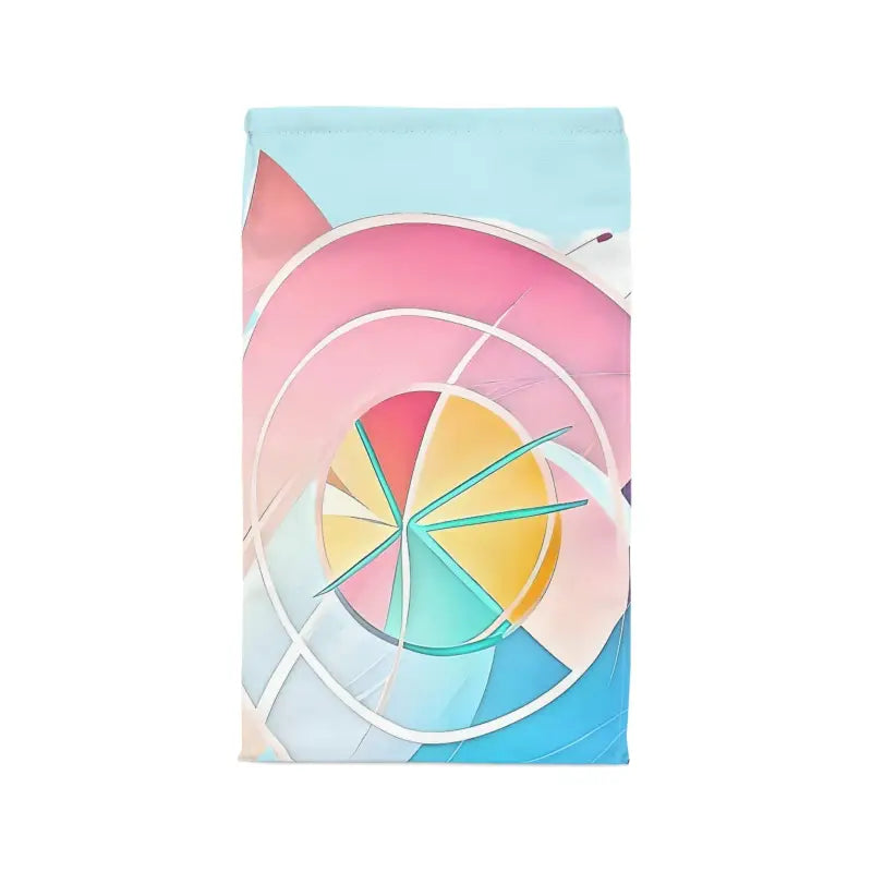 Boost your Lunch with Abstract Pink Polyester Bag - 11.75’’ × 7.25’’ 4.75’’ Accessories