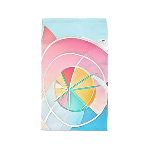 Accessories - Abstract Pink Polyester Lunch Bag - Vibrant Style - Dipaliz 11.75’’ × 7.25’’ 4.75’’