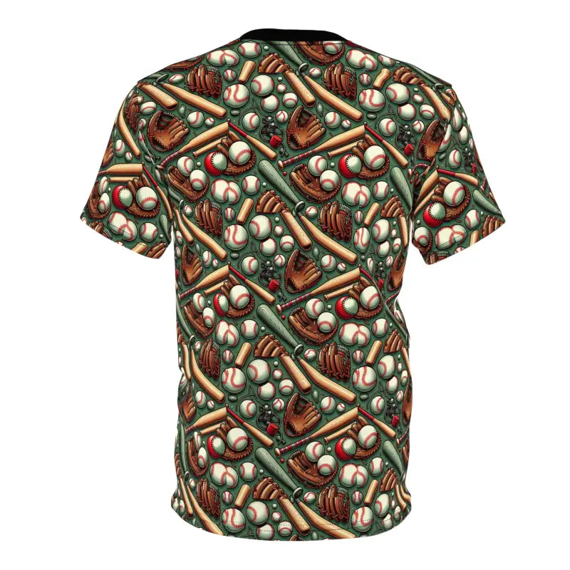 Elevate your Style with a Stylish Baseball Pattern Unisex Tee - T-shirts