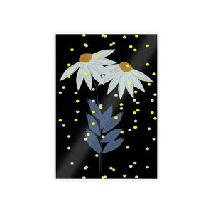 Blue Flower Gloss Posters Bold Stylish Room Decor - Dipaliz - Prints & Visual Artwork