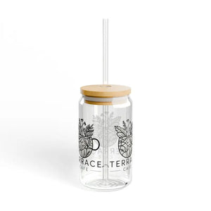Bpa-free Sipper Glass - Stylish Terrace Cafe Tumbler - Dipaliz - Tumblers