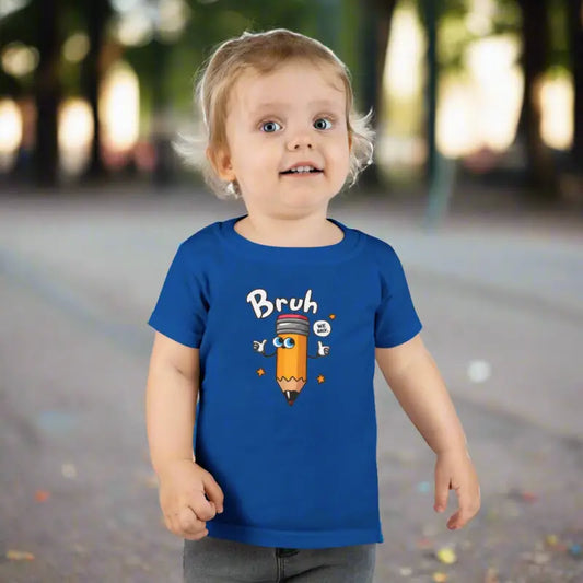 Bruh we Back Toddler T-shirt: Comfy Style for your Little - Kids Clothes