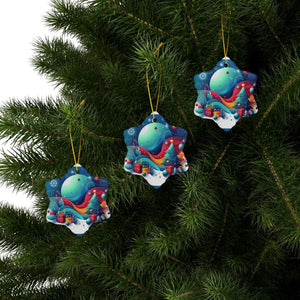 Stylish Ceramic Christmas Ornaments Spread Holiday Cheer - Dipaliz
