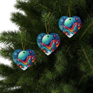 Stylish Ceramic Christmas Ornaments Spread Holiday Cheer - Dipaliz