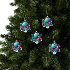 Stylish Ceramic Christmas Ornaments Spread Holiday Cheer - Dipaliz