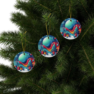 Stylish Ceramic Christmas Ornaments Spread Holiday Cheer - Dipaliz