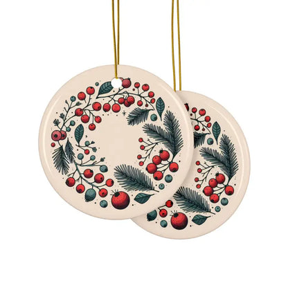 Stylish Ceramic Wreaths: Celebrate Holiday Spirit - Home Decor