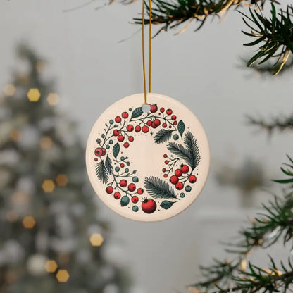 Stylish Ceramic Wreaths: Celebrate Holiday Spirit - Home Decor