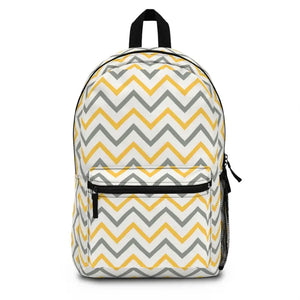 Stylish Chevron Backpack Trendy School Bag Everyday Chic Dipaliz - one Size - Backpacks