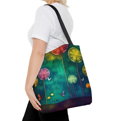 Dandelions Dancing Tote Bag: and Practical for Every Journey - Medium Bags