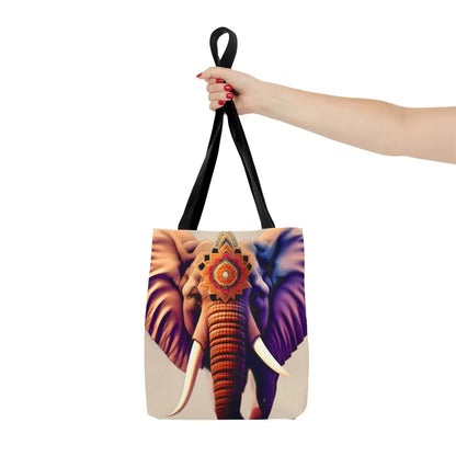 Elegant Mandal Print Tote Bag for Outfits - Bags