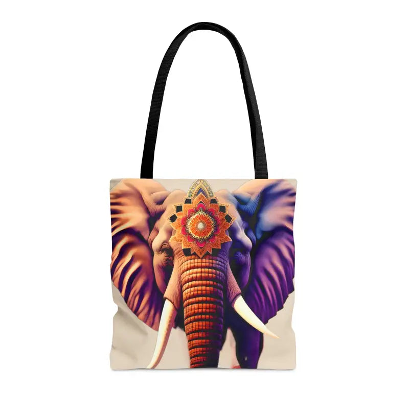 Elegant Mandal Print Tote Bag for Outfits - Bags