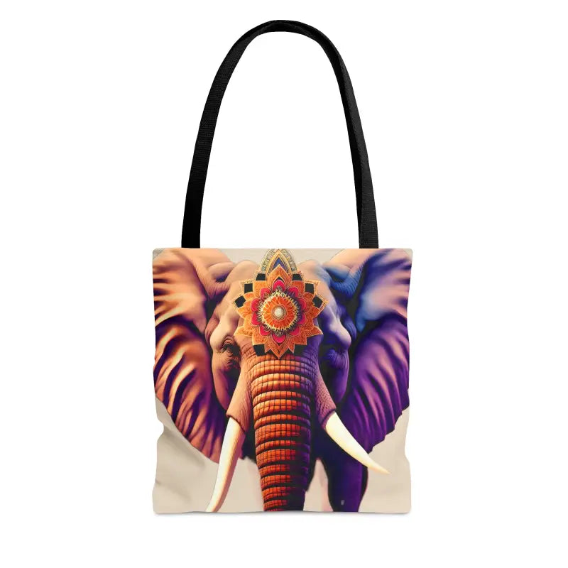 Elegant Mandal Print Tote Bag for Outfits - Bags