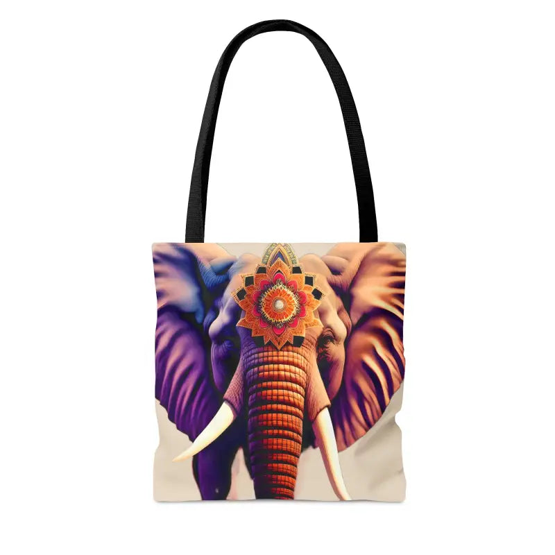 Elegant Mandal Print Tote Bag for Outfits - Bags