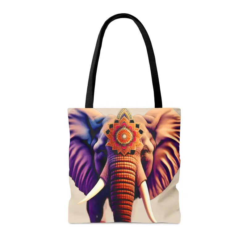 Elegant Mandal Print Tote Bag for Outfits - Bags