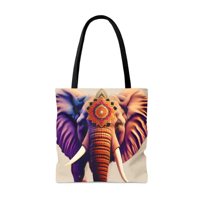 Elegant Mandal Print Tote Bag for Outfits - Bags