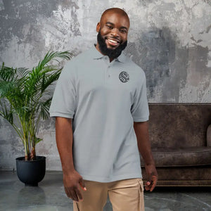 T-shirt - Stylish Embroidered Unisex Polo - Premium Cotton Comfort - Dipaliz s / Cool Grey