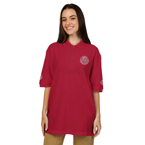 Stylish Embroidered Unisex Polo - Elegant Embroidery - Dipaliz - Polos