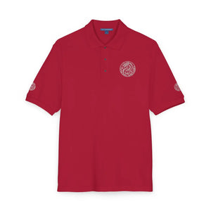 Stylish Embroidered Unisex Polo - Elegant Embroidery - Dipaliz - Polos