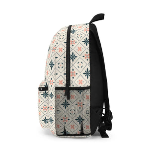 Floral Backpack Lightweight Garden Party Vibes Canvas Dipaliz - Backpacks