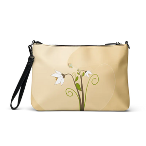 Floral Botanical Crossbody Bag Spring Style Sling - Dipaliz - Cross Body Bags