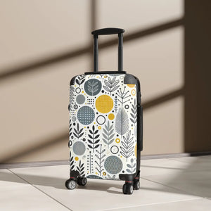 Vibrant Floral Design Suitcase Polycarbonate Travel - Dipaliz - Suitcases