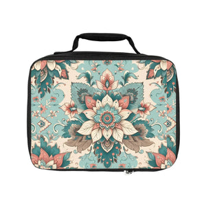 Vibrant Floral Lunch Bag - Insulated Food - Dipaliz - Bags