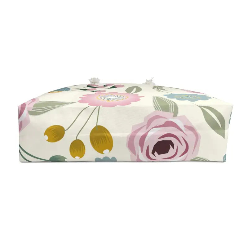 Travel Chic with the Floral Pastels Oversized Weekender Bag - 24’’ × 13’’ Bags