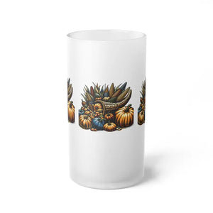 Frosted Glass Beer Mug - Stylish Holiday Cheers - Dipaliz - 16oz / Glasses