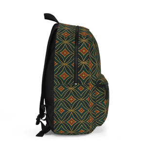 Stylish Geometric Backpack - Ultimate Comfort School Bag - Dipaliz - Backpacks