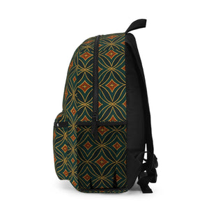 Stylish Geometric Backpack - Ultimate Comfort School Bag - Dipaliz - Backpacks