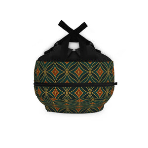 Stylish Geometric Backpack - Ultimate Comfort School Bag - Dipaliz - Backpacks