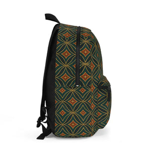 Stylish Geometric Backpack Ultimate Comfort Cushioned Bliss Dipaliz - one Size - School Backpacks