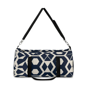 Premium Geometric Duffel - Stylish Travel Bag - Dipaliz - Bags