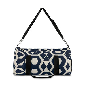 Premium Geometric Duffel - Stylish Travel Bag - Dipaliz - Bags