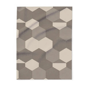 Geometric Fleece Blanket – Bold Design - Dipaliz - Blankets