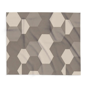 Geometric Fleece Blanket – Bold Design - Dipaliz - Blankets