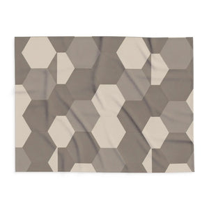 Geometric Fleece Blanket – Bold Design - Dipaliz - Blankets