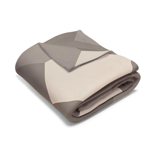 Geometric Fleece Blanket – Bold Design - Dipaliz - Blankets