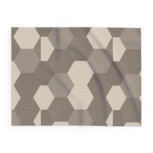 Geometric Fleece Blanket – Bold Design - Dipaliz - Blankets