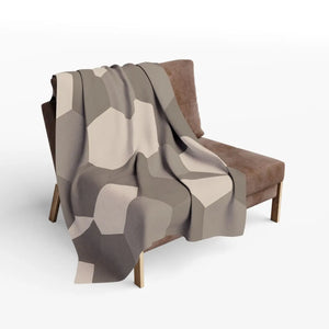 Geometric Fleece Blanket – Bold Design - Dipaliz - Blankets