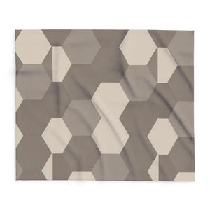 Geometric Fleece Blanket - Bold Design Cozy Warmth - Dipaliz - Blankets