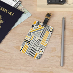 Glossy Acrylic Luggage Tag Durable Travel Accessory Dipaliz - Tags