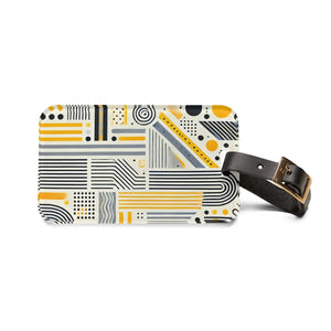 Glossy Acrylic Luggage Tag Durable Travel Accessory Dipaliz - Tags