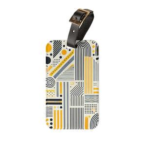 Glossy Acrylic Luggage Tag Durable Travel Accessory Dipaliz - Tags