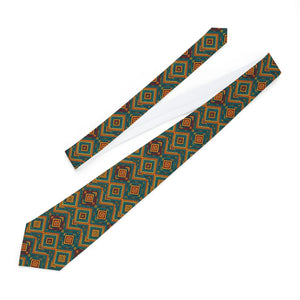 Premium Stylish Geometric Necktie - Modern Formal - Dipaliz - Neckties