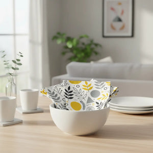 Stylish Geometric Cloth Napkins – Dinner Parties - Dipaliz